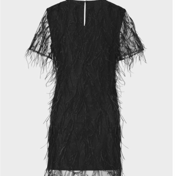 Milly Black Sleeveless Sheath Mini Dress - Picture 3 of 5